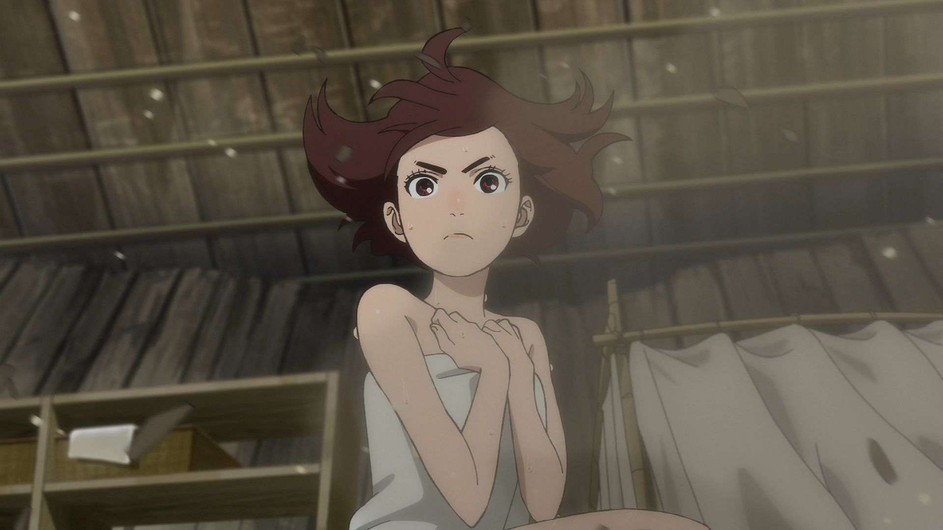 Momo in Dandadan season 2 episode 1 (Image via Science SARU)